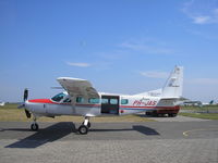 PH-JAS @ EHTX - Texel Airport, Para Centrum Texel - by Henk Geerlings