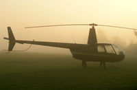 N227GC @ IA27 - Waiting for the morning fog to burn off at Antique Airfield near Blakesburg, IA - by BTBFlyboy