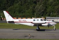 N274DC @ KBFI - / - by Nick Dean
