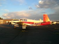 N7846V @ KSAF - N7846V at sunset, Oct '08 Santa Fe, NM - by Andy Wells