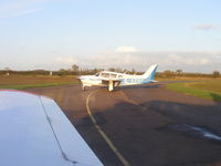 G-AZSF @ EGBW - taken from G-BNJT - by chris hall