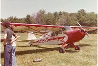 N49555 @ 9G3 - Parked at a small airshow in Akron, NY.. - by Terry L. Swann