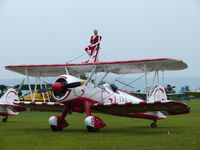 N5057V @ LFFQ - Boeing/Stearman A75N1 Kaydet N5057V Team Guinot - by Alex Smit