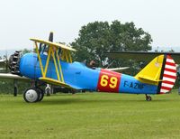F-AZNF @ LFFQ - Naval Aircraft Factory N3N-3 painted as US Navy 69 - by Alex Smit