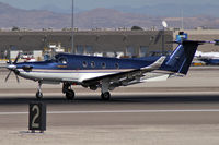 C-FASF @ KLAS - 2001 Pilatus PC-12/45 - by Brad Campbell