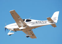 N787CB @ KAPA - On final approach to 17L. - by Bluedharma