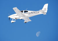 N787CB @ KAPA - On final approach to 17L. - by Bluedharma