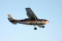 N7380U @ PABE - On short final to 18 Bethel, note seat belt flapping... - by Martin Prince, Jr