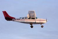 N9874M @ PABE - Short final to 18 - by Martin Prince, Jr
