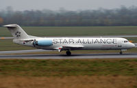 OE-LVG @ VIE - Austrian arrows Fokker F-100 - by Joker767