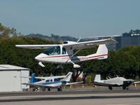 N384SA @ KSMO - N384SA arriving on RWY 21 - by Torsten Hoff