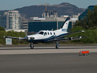 N850TX @ KSMO - N850TX departing from RWY 21 - by Torsten Hoff