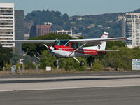 N67361 @ KSMO - N67361 arriving on RWY 21 - by Torsten Hoff
