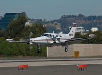 N82XL @ KSMO - N82XL arriving on RWY 21 - by Torsten Hoff