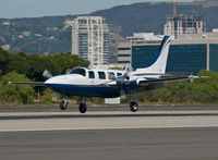 N71BW @ KSMO - N71BW arriving on RWY 21 - by Torsten Hoff