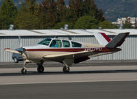 N711TV @ KSMO - N711TV arriving on RWY 21 - by Torsten Hoff