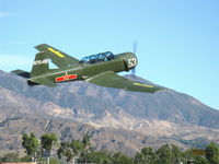 N75481 @ SZP - 1972 Nanchang China CJ-6A, Huosai 6A 9 cylinder radial 285 Hp, razzle dazzle takeoff climb Rwy 04 - by Doug Robertson