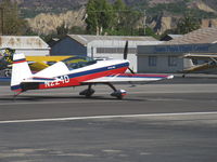 N224D @ SZP - 1996 Extra Flugzeugbau Gmbh EA 300L AKROBAT, Lycoming AEIO-540-L1B5 300 Hp, landing roll Rwy 04 - by Doug Robertson