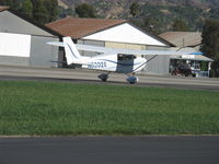 N8302X @ SZP - 1961 Cessna 172C, Continental O-300 145 Hp, takeoff roll rwy 04 - by Doug Robertson