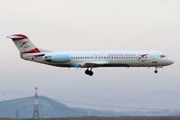OE-LVD @ VIE - Austrian arrows Fokker F-100