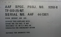 N7098V @ EDTG - North American TF-51D Mustang