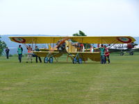 F-AZMB @ LFFQ - Caudron G-III F-AZMB very precious material, that needs to be handled with lot's of tender love and care - by Alex Smit
