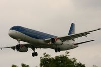 G-MEDN @ EGLL - Taken at London Heathrow 11th June 2008 - by Steve Staunton