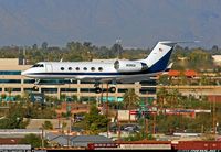 N99GA @ KPHX - Money Gram Corporate Jet (at the time Viad Corporate Jet) on final approach into Sky Harbor Intl. - by Jay Piboontum