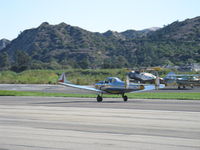 N99711 @ SZP - 1946 ERCO ERCOUPE 415-D, Continental O-200 100 Hp upgrade, takeoff roll Rwy 04 - by Doug Robertson