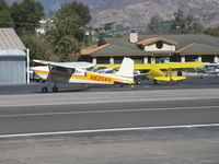 N8204V @ SZP - 1966 Cessna 180H, Continental O-470 230 Hp, taxi - by Doug Robertson