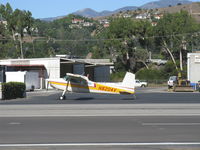N8204V @ SZP - 1966 Cessna 180H, Continental O-470 230 Hp, refueling - by Doug Robertson