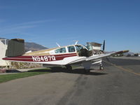 N9487Q @ SZP - 1972 Beech V35B BONANZA, Continental IO-520-B 285 Hp - by Doug Robertson