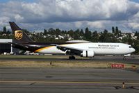 N329UP @ KBFI - / - by Nick Dean