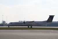 N204WQ @ KCMH - DHC-8-400 - by Mark Pasqualino