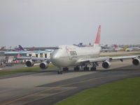 N671US @ RJAA - O the way to the runway - by Henk Geerlings