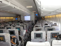 JA8074 - Economy class JAL B747 - by Henk Geerlings
