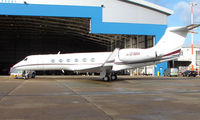 N101MH @ EGGW - Gulfstream V at Luton - by Terry Fletcher
