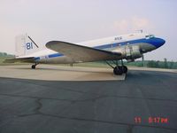 N8187E @ KHNB - Parked on ramp in front of Terminal....