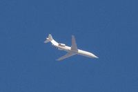N289MT - VOODOO 1 flying high over the Mojave desert - by Franz Loew