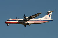 N529AM @ DFW - Landing runway 36L at DFW - by Zane Adams