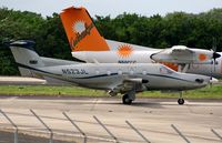 N523JL @ TJSJ - Taxing to rnw 8 at SJU.