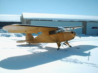 N4411H - The ditch banger on ski's - by Joe Rizzo