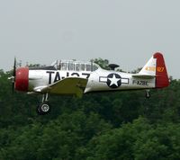 F-AZBE @ LFFQ - North American T-6G Texan F-AZBE painted as US Air Force 43-12127/TA-127 - by Alex Smit
