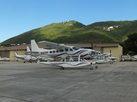 N394SF @ TIST - On the ramp at St. Thomas