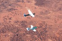 VH-SPF - Central Australia - by R Delaney