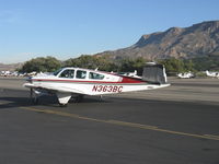 N363BC @ SZP - Beech V35B BONANZA, Continental IO-520-B 285 Hp, taxi rurn - by Doug Robertson