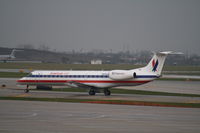 N808AE @ KORD - EMB-135KL - by Mark Pasqualino