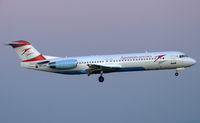 OE-LVE @ VIE - Austrian arrows Fokker F-100