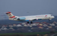 OE-LVB @ VIE - Austrian arrows Fokker F-100