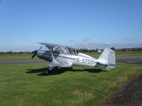 G-STOO @ HENSTRIDGE - Test Flight - by Kevin Crumplin